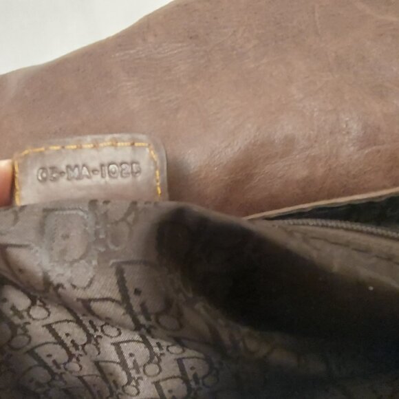 Dior Gaucho Double Saddle Bag in Brown Leather - Picture 10 of 12